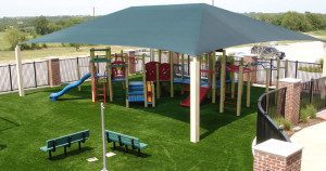 Playground Shade - Hip Roof